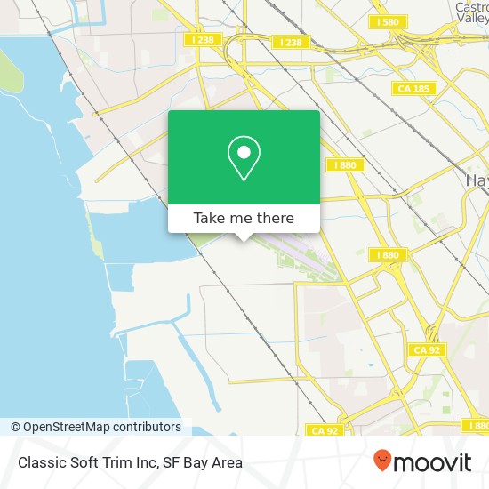 Mapa de Classic Soft Trim Inc