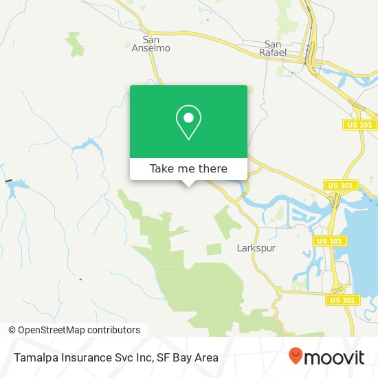 Mapa de Tamalpa Insurance Svc Inc