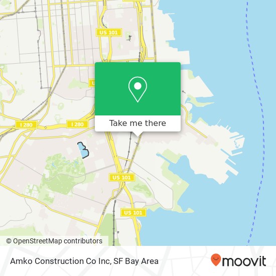 Amko Construction Co Inc map