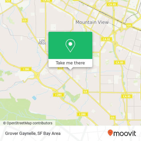 Grover Gaynelle map