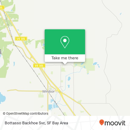 Mapa de Bottasso Backhoe Svc