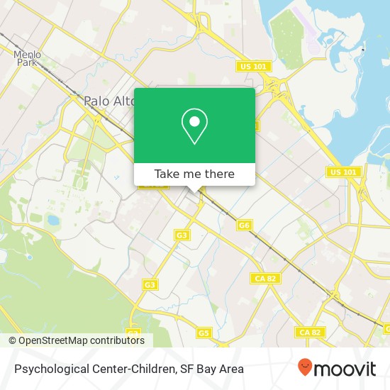 Psychological Center-Children map