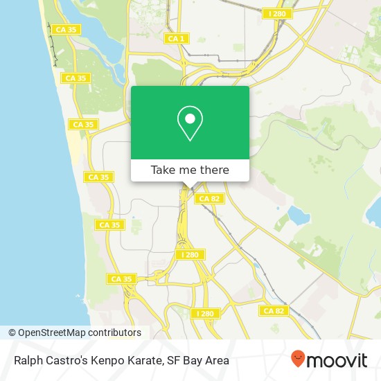 Ralph Castro's Kenpo Karate map