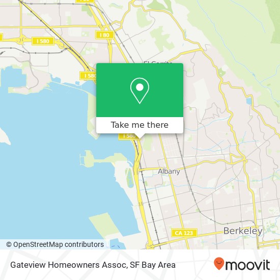Mapa de Gateview Homeowners Assoc