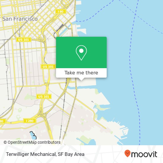 Terwilliger Mechanical map