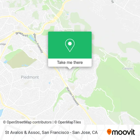 Mapa de St Avalos & Assoc