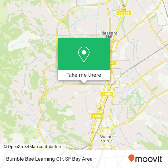 Bumble Bee Learning Ctr map