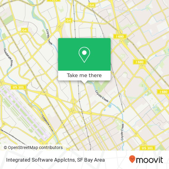 Integrated Software Applctns map