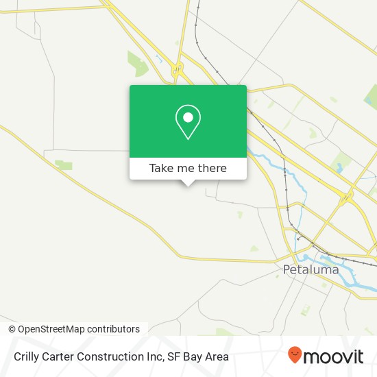 Mapa de Crilly Carter Construction Inc