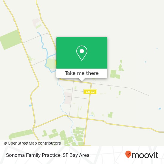 Mapa de Sonoma Family Practice