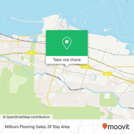 Mapa de Milburn Flooring Sales