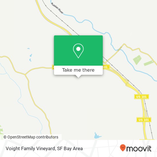 Voight Family Vineyard map