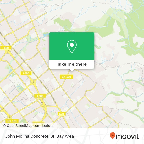 Mapa de John Molina Concrete