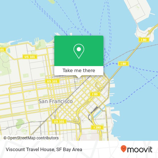 Mapa de Viscount Travel House