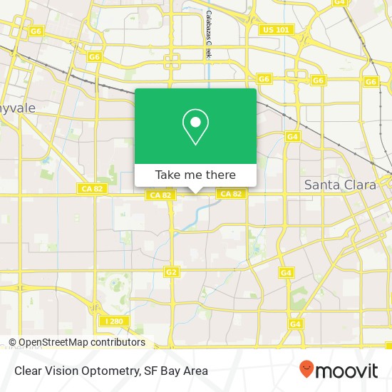 Clear Vision Optometry map