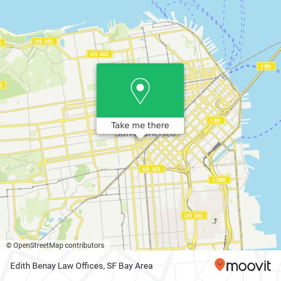 Mapa de Edith Benay Law Offices