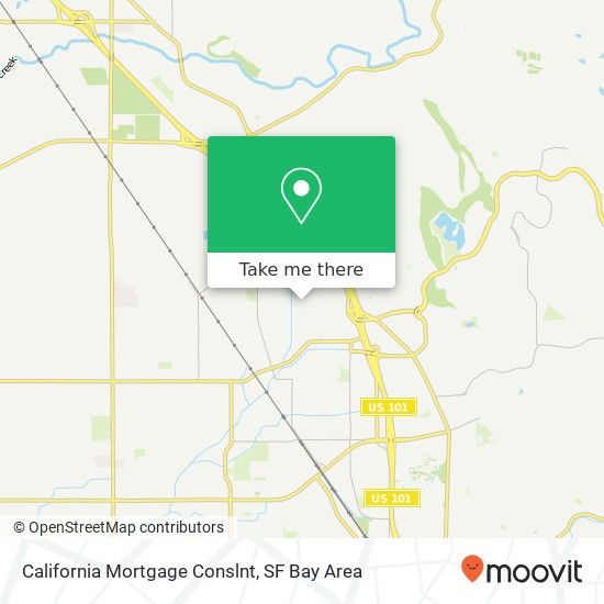 Mapa de California Mortgage Conslnt