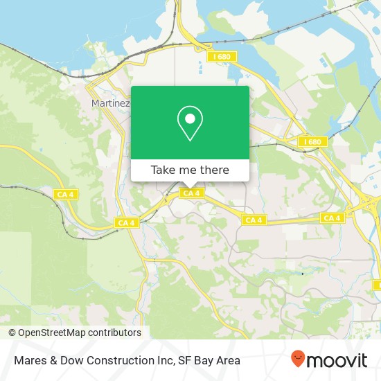 Mapa de Mares & Dow Construction Inc