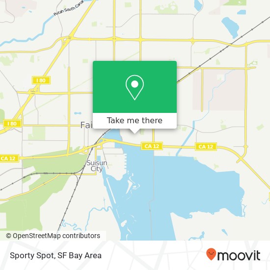 Sporty Spot map