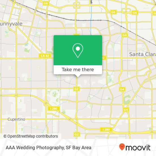 AAA Wedding Photography map