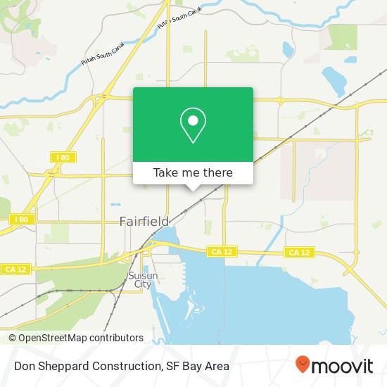 Don Sheppard Construction map