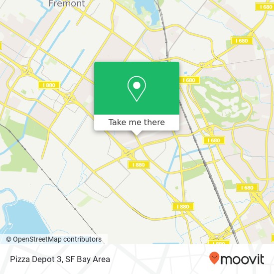 Pizza Depot 3 map