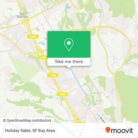 Holiday Sales map