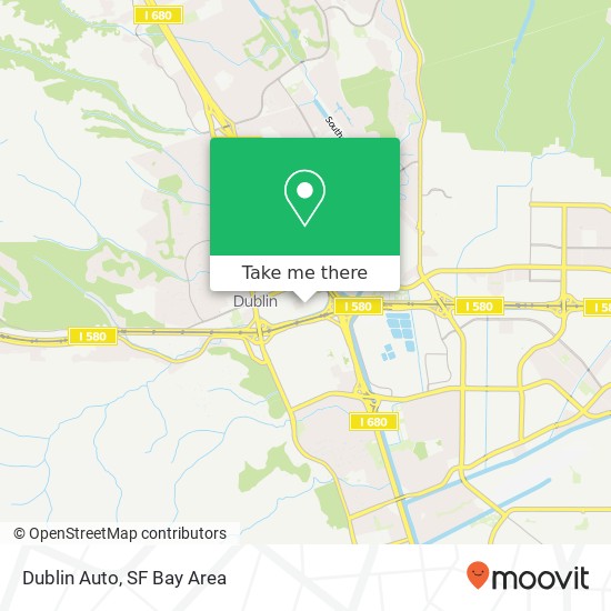 Mapa de Dublin Auto