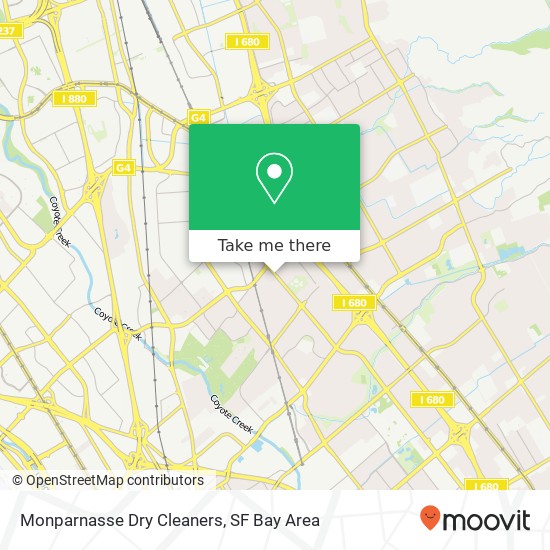 Mapa de Monparnasse Dry Cleaners