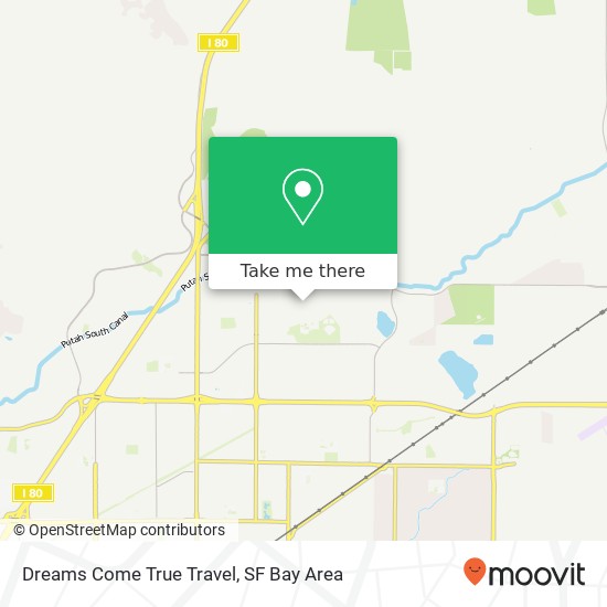 Mapa de Dreams Come True Travel