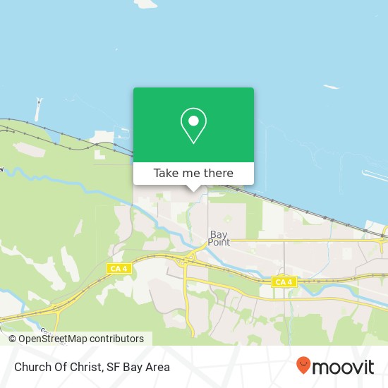 Church Of Christ map