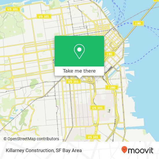 Killarney Construction map