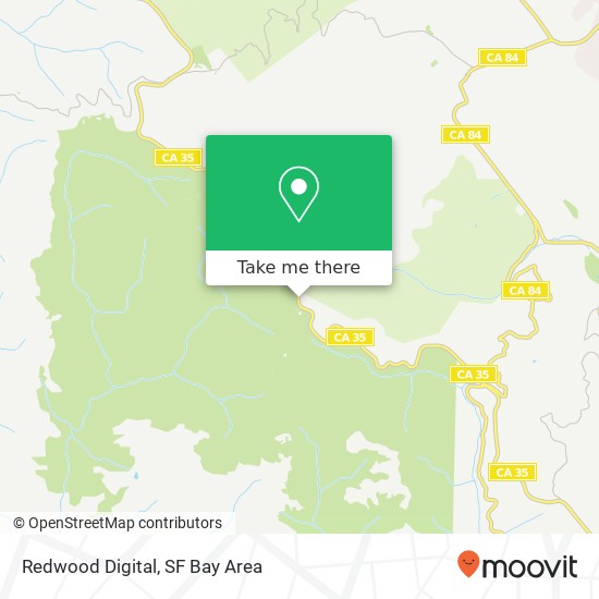 Redwood Digital map