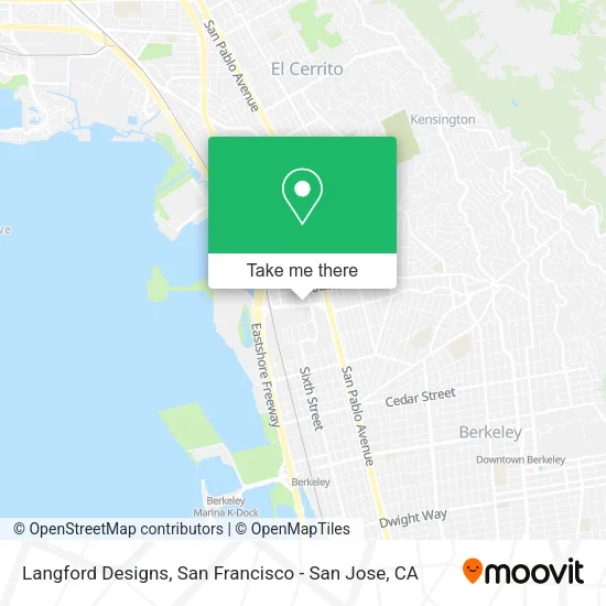 Mapa de Langford Designs