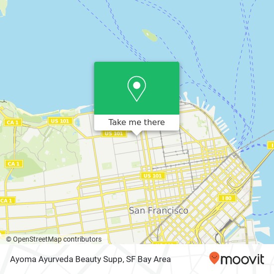 Ayoma Ayurveda Beauty Supp map