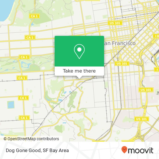 Dog Gone Good map