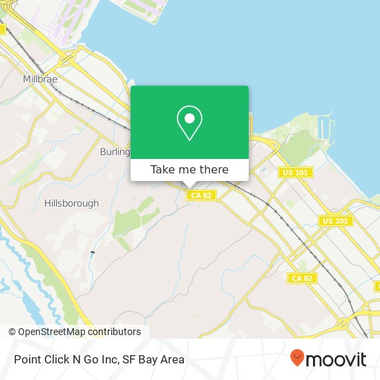 Point Click N Go Inc map