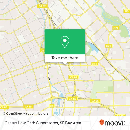 Castus Low Carb Superstores map