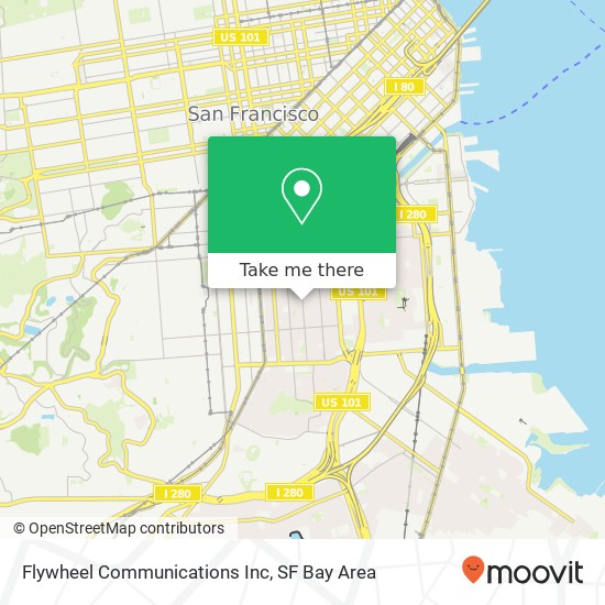 Flywheel Communications Inc map