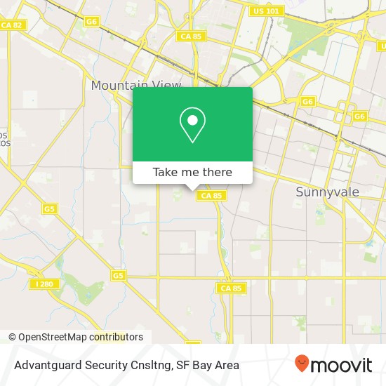 Advantguard Security Cnsltng map