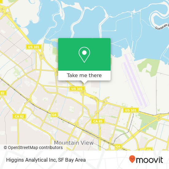 Higgins Analytical Inc map