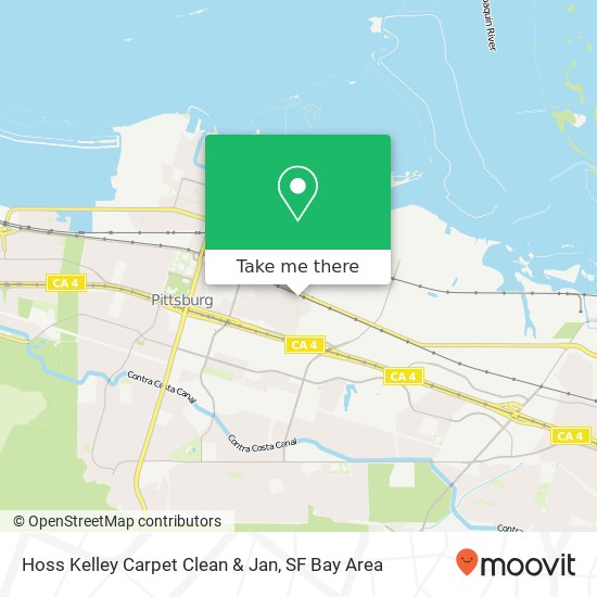 Mapa de Hoss Kelley Carpet Clean & Jan