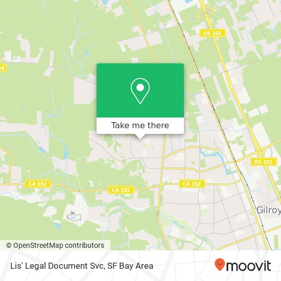 Lis' Legal Document Svc map