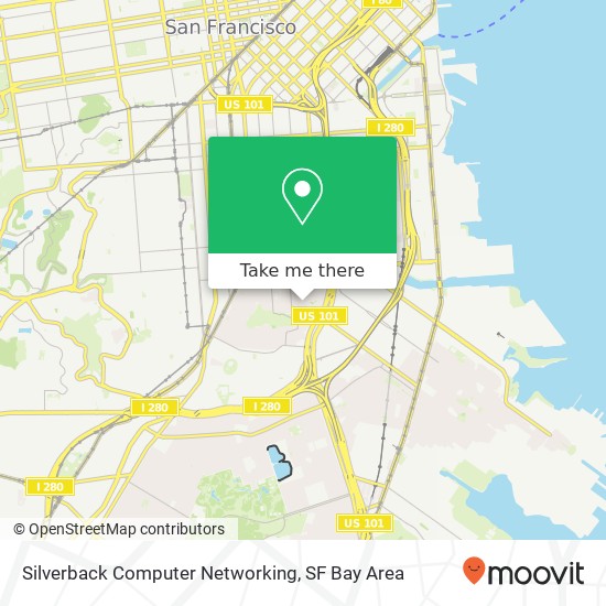 Mapa de Silverback Computer Networking