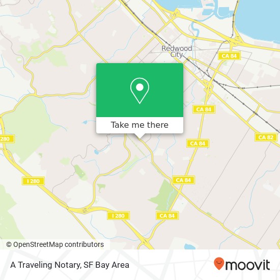 A Traveling Notary map