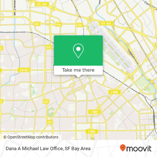 Dana A Michael Law Office map