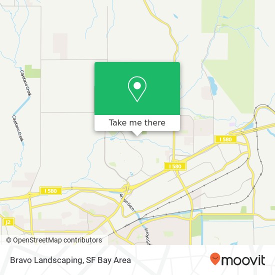 Bravo Landscaping map