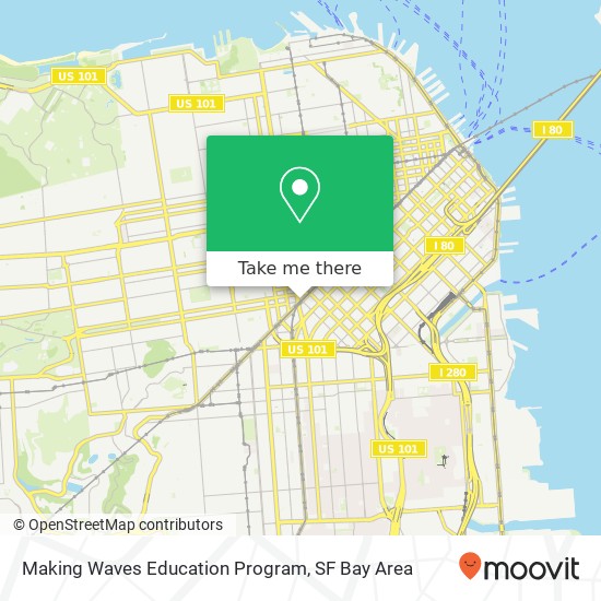 Making Waves Education Program map