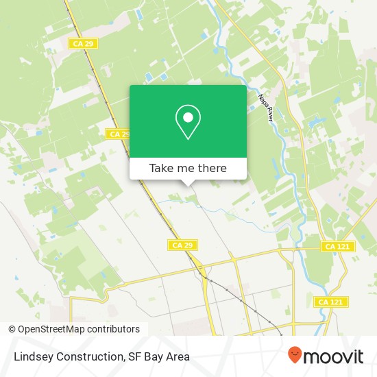 Lindsey Construction map