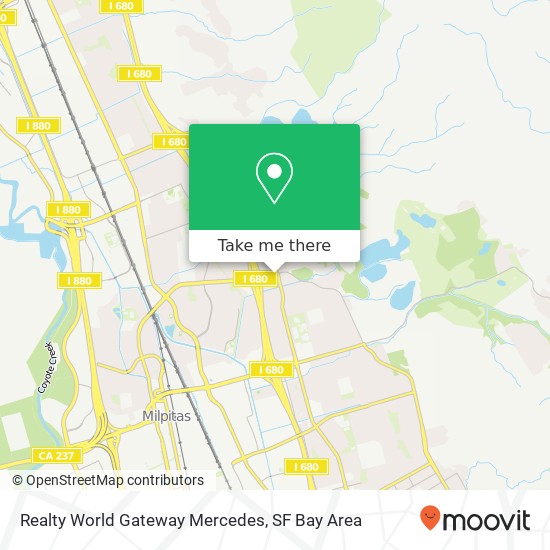 Mapa de Realty World Gateway Mercedes